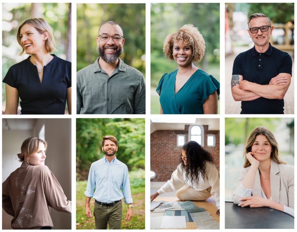 portraits of small business owners from branding photography sessions